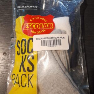 DIADORA MEDIAS ESCOLAR PACK 3